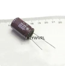 200 v 220 uf 18x36mm 18*25mm capacitores eletrolíticos 220 uf 200 v