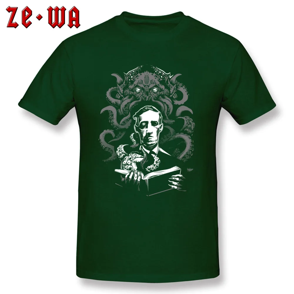 100% Cotton Man Short Sleeve Love Cthulhu Tshirts Design T Shirt New Coming Unique Crew Neck Tee Shirts Top Quality Love Cthulhu dark