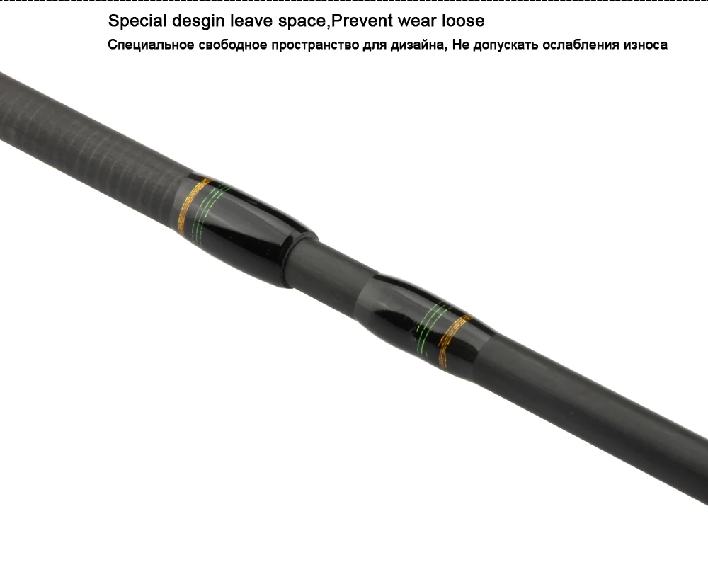 New 6' 1.8m Length 3-Piece Soft Bait Lure Fishing Rod With Tube, 0.8-5g Lure Weight, 2-5LB Line Weight Spinning Rod Casting Rod  (6)