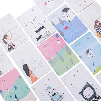 

10pcs/lot Korea A5 Kawaii Notebook Small Fresh Stationery Planner School Diary Memos Student Gift