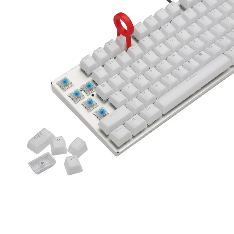 104 Keys Layout Low Profile Keycaps Set for Mechanical Keyboard Backlit
