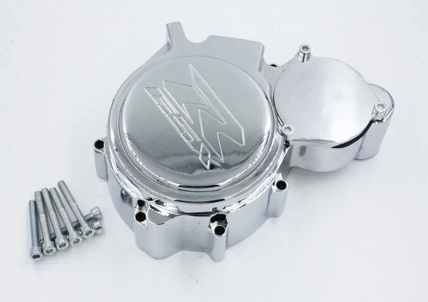 Motorcycle Aluminum Left Engine Stator Cover For Suzuki GSX R 600 / 750