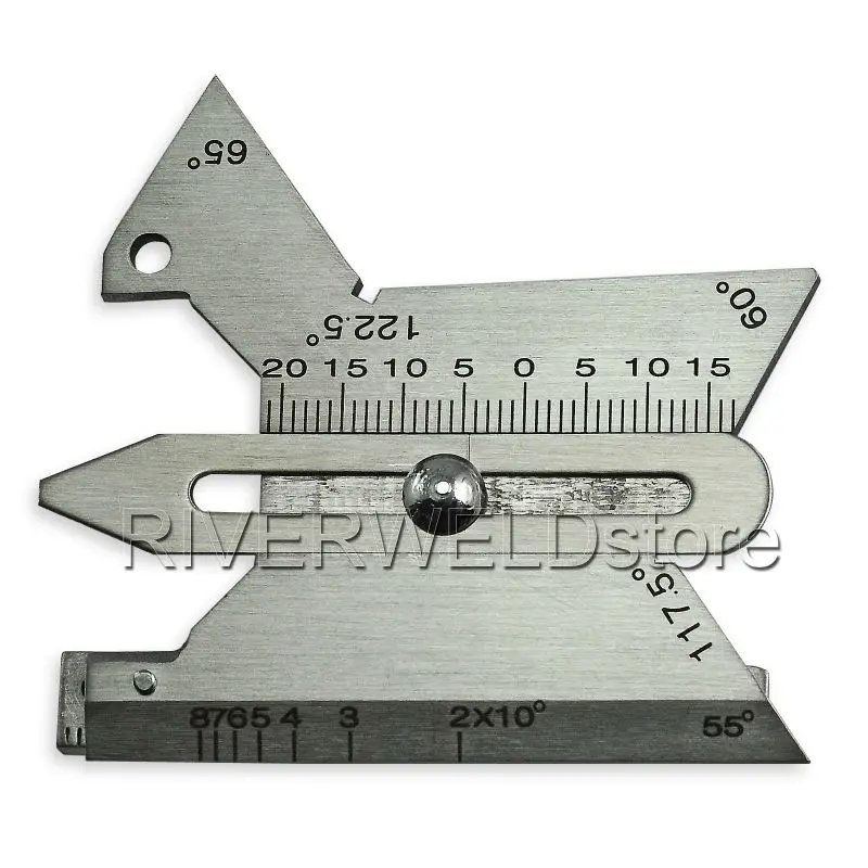 Welding Gauge Inspection HJC 30 Multi Function Weld Gage Pit Test Ulnar