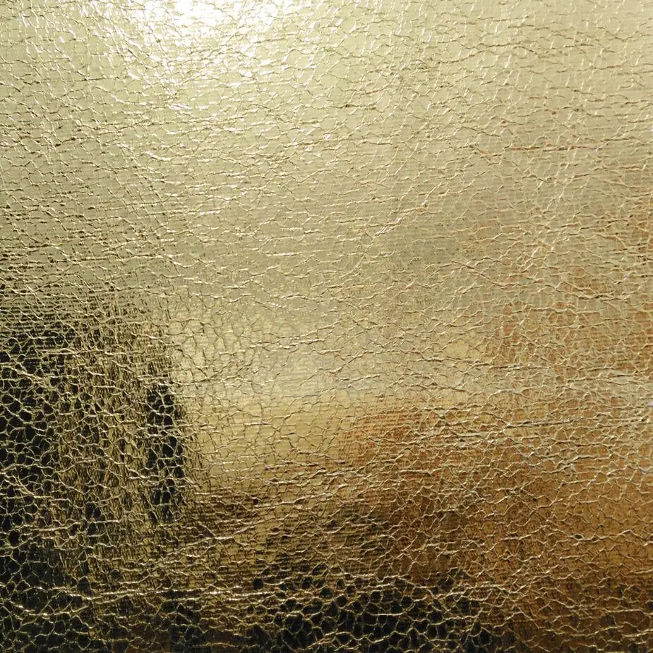 Crack Metallic Leather PU Leather Fabric for DIY accessoriesP1304in