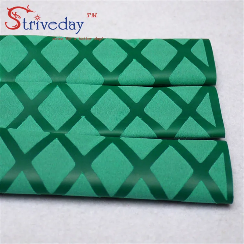 

1 meter 5 color fishing rod racket anti-skid lightning protection handle jacket insulation pattern 40mm heat shrinkable tube DIY