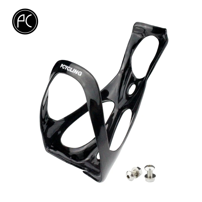 Carbon Fiber Bike Water Bottles Road MTB Mountain Bicycle Cages 3K Glossy 1 Pair