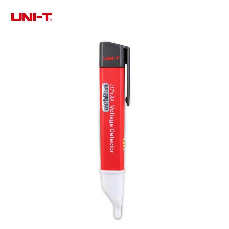 

UNI-T UT13A AC Voltage Detectors Adjustable Sensitivity Range 24V ~ 600 V Test Pen Light Flash Beeper Indicator