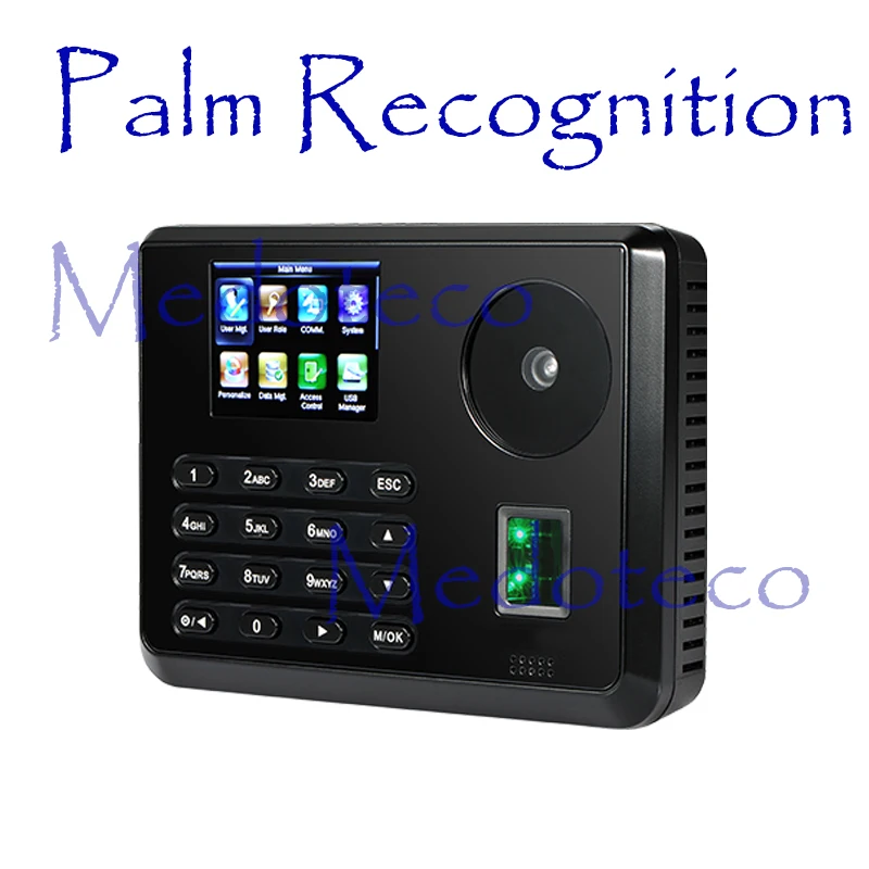 Новый пальмовое время посещаемости сотрудников биометрическая электронная посещаемость с новым биоid считыватель отпечатков пальцев