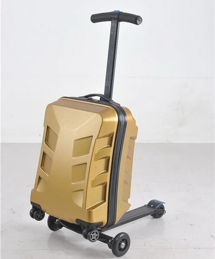 21 inch Scooter Luggage Boarding box Aluminum alloy rod skateboard