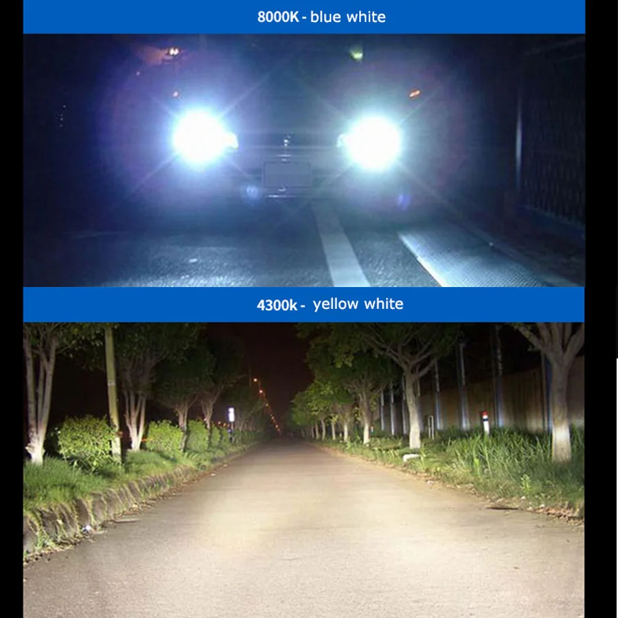 Из 2 предметов 35 Вт HID ксеноновая лампа H1 H3 H7 H8 H9 H11 HB3 HB4 881 ксеноновая лампа для автомобиля H10 30000K 4300 3000 6000 супер белый авто фары