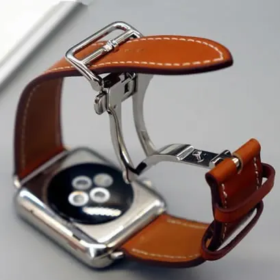 Hermès Apple Watch Single Tour Deployment Buckle