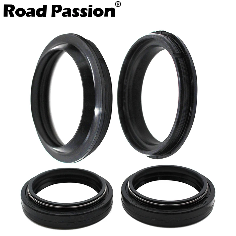 Road Passion 41x53x8//10.5mm Front Fork Oil Seal and Dust Seal Kit for Yamaha FJ1100 1984-1985//FJ1200 1986-1993//FZR1000 1987-1988 1991-1993