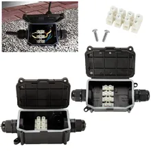 2/3-способ Водонепроницаемый провода, соединительная Коробки с клеммами PA10-3 кабель распределительная коробка подземных защиты кабеля рукавные соединители