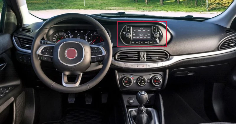 Sale 4G RAM Android 9.0 Car DVD Player For FIAT TIPO EGEA 2015 2016 2017 car radio GPS navigator audio stereo with bluetooth wifi 2