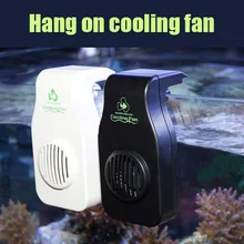 Вентилятор охлаждения мини нано висят на водяное растение для аквариума рыбный риф коралловый бак температура снижается 110 в 240 В