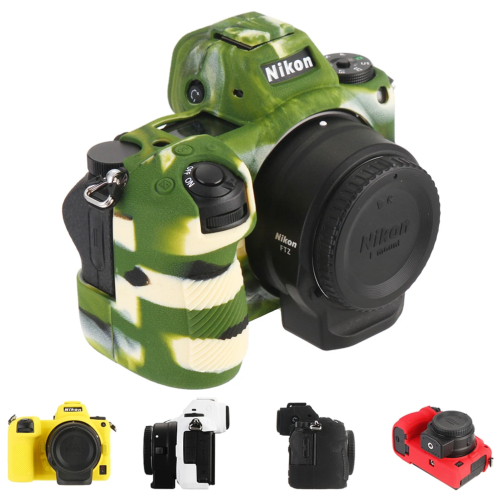 

SETTO Z7 Z6 Soft Silicone Rubber Camera Protective Body Case Skin For Nikon Z7 Z6 Camera Bag protector Cover