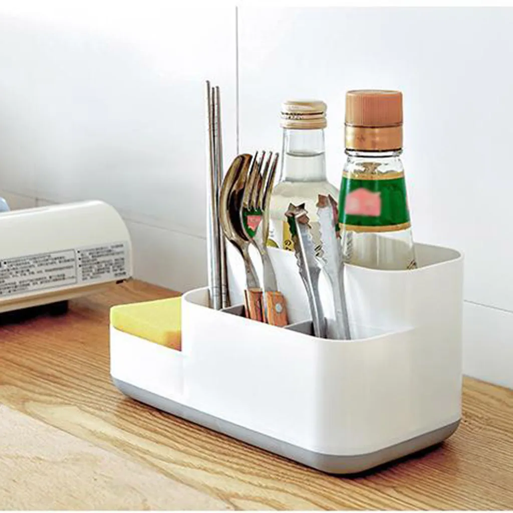 

Desktop Sundries Storage Box Kitchen Spice Organizer Bins Rack Cosmetic Skin Care Products Plastic Jewelry Storage Rack Boxes