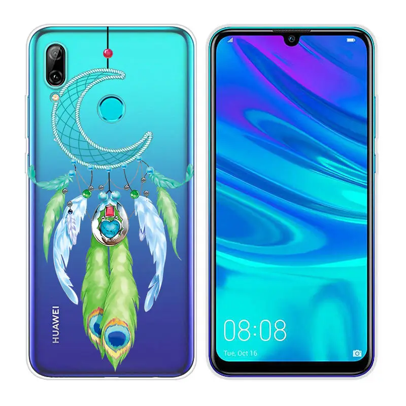 Silicone Fundas for Huawei P Smart 2019 Soft TPU Back Phone Case for 6.21 inch P Smart 2019 Clear Cover PSmart 2019 Shell Capa  (62)