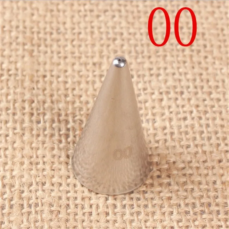 

TTLIFE 0.6mm Writer Tube Nozzles Stainless Steel Icing Piping Nozzles Pastry Tips Cake Decorating Tools Dessert Decorators #00