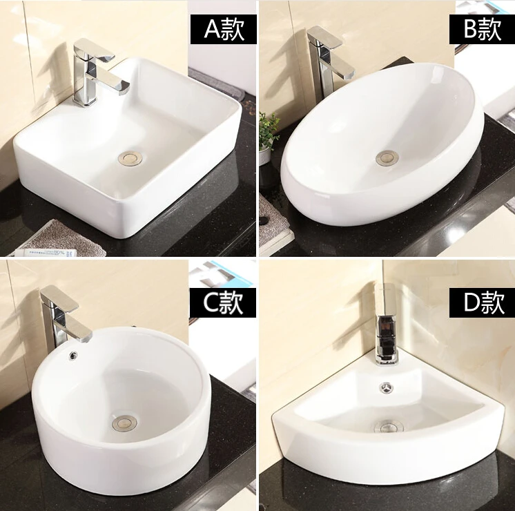 Keuken Opzetkom Ronde Wastafel Kunst Wastafel Badkamer Wastafel Art Wash Basin Wash Basincounter Basin Aliexpress