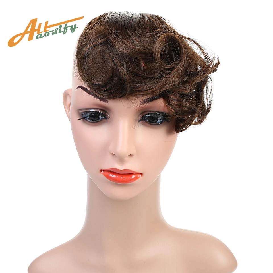 1PC Straight High Temperature Fiber Synthetic Hair ...