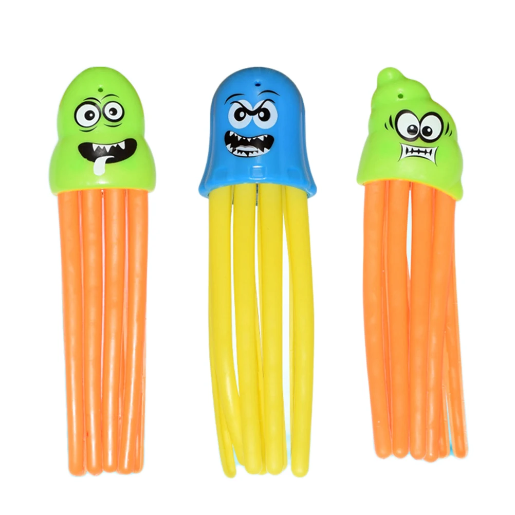 

Underwater Pool Toys 3Pcs Octopus Pool Diving Toys For Kids Octopus Bath Toys With Funny Faces Torpedo Bandits Fish For Kids #20