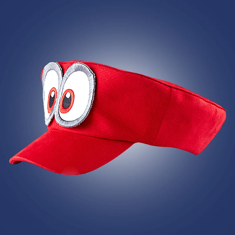 Супер шапка Марио Красная Одиссея носимых бейсболки унисекс Прямая