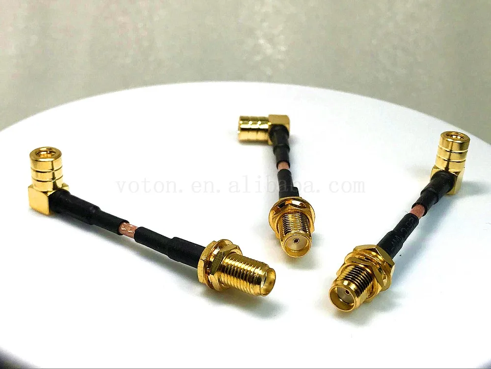 SMA female BH to SMB female right angle with RG316 cable5