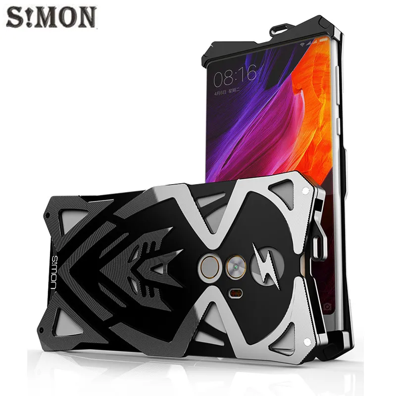 imágenes para Simon xiaomi mi mezcla thor ironman metal armor case para xiaomi mix cnc anodizado carcasa de aluminio cubierta protectora shell del teléfono case imágenes para Simon xiaomi mi mezcla thor ironman metal armor case para xiaomi mix cnc anodizado carcasa de aluminio cubierta protectora shell del teléfono case