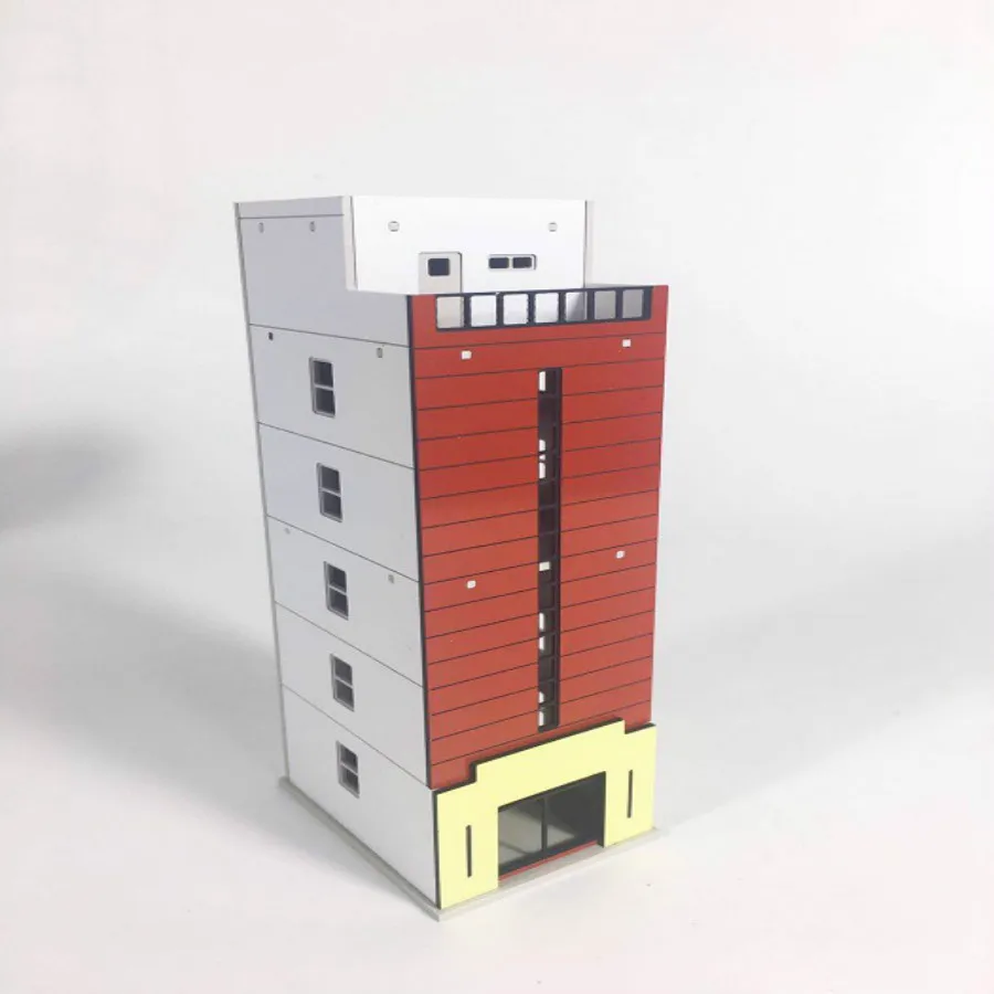 

2pcs/lot 1/150 160 architectural scene model for ho train layout and hobby model maker