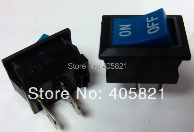 

2pins Blue boat switch without light inside