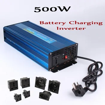 

500W off grid inverter with Charge Function, pure sine wave output 12V 24V DC to AC 100/110/120/220/230/240V 500W Power Inverter