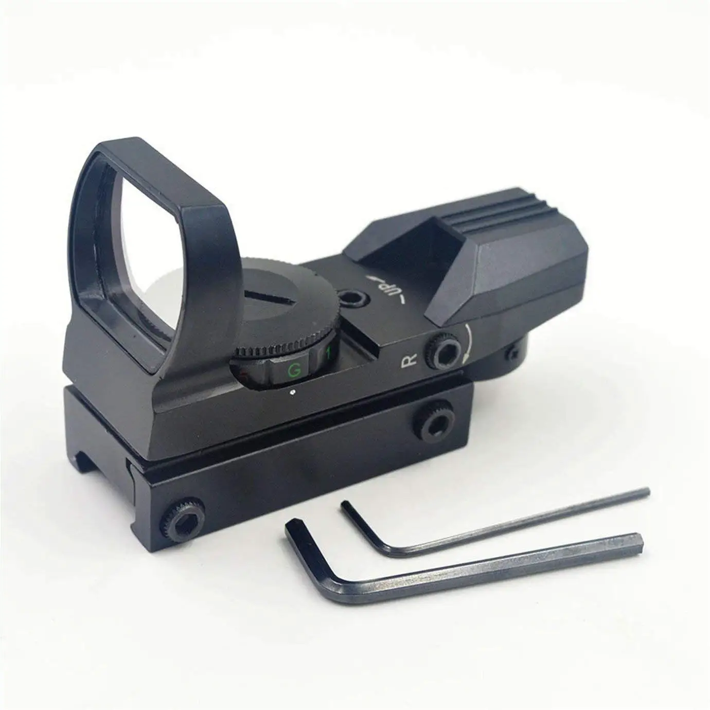 

Tactical 20mm Rail Riflescope Scope Hunting Optics Holographic Red Dot Sight Reflex 4 Reticle Hunting Toy Gun Accessories