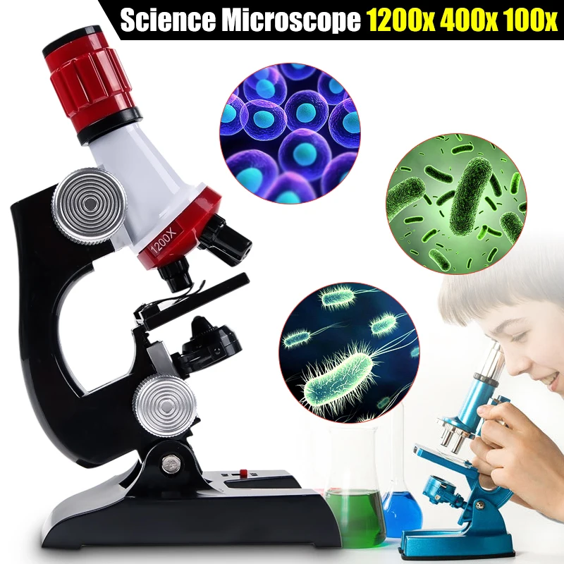 

Children's Early Education DIY Puzzle Toy Scientific Exploration Toy Science Microscope Suit Students Scientific Experiment