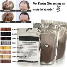 25 г строительное волокно для волос, консилер для выпадения волос, утолщенный порошок, продукт для ухода за волосами, Кератиновое салонное лечение волос