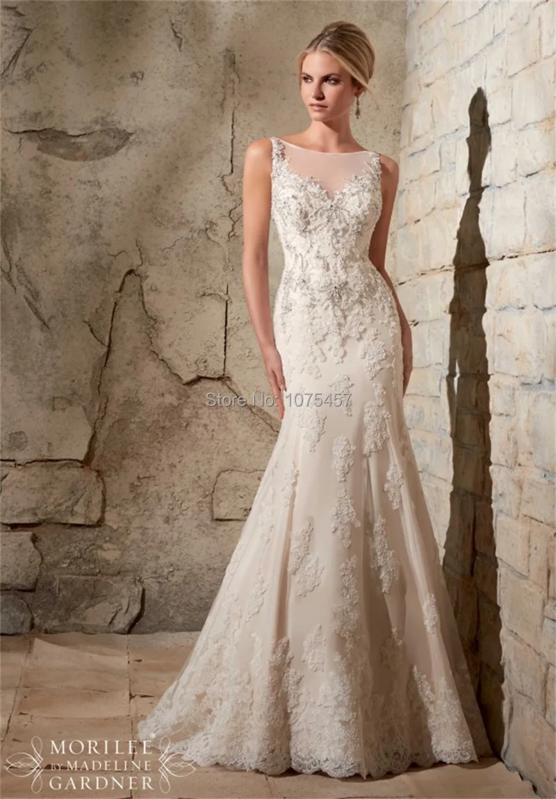 Designer Open Back Wedding Dresses