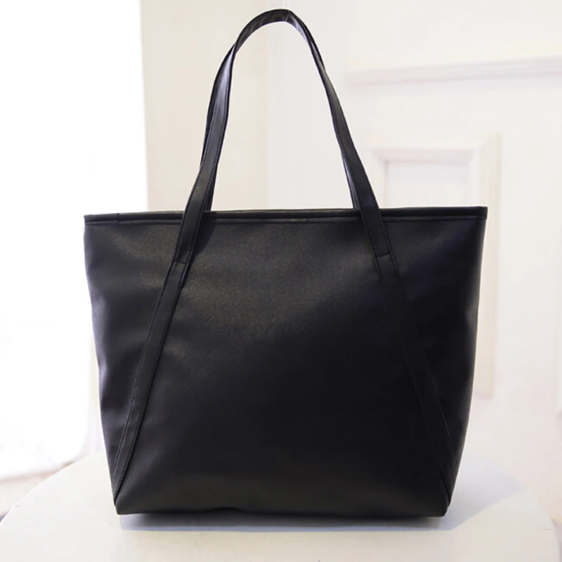 2016 New Fashion Women's Large Capacity Bag 3D Print Marilyn Monroe Shoulder Bag Office Lady Bag Pu Leather Black Shoulder Bag
