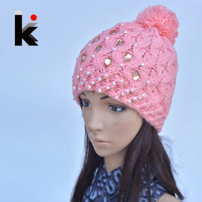 Осень и зима женская шапка модная термальная Сфера вязаная шапка вязаная Повседневная шапка для женщин