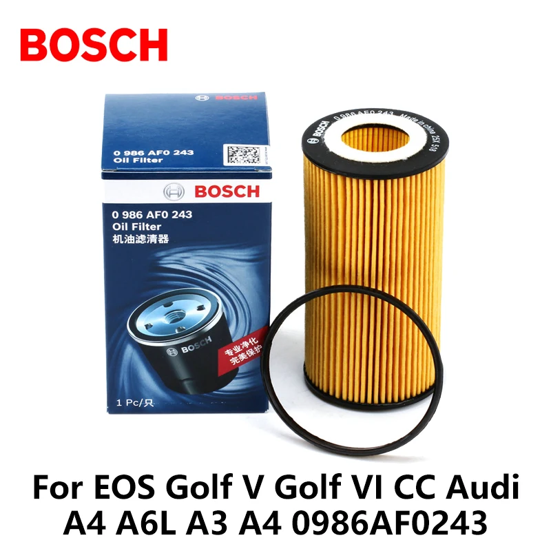 Buy Bosch Car Oil Filters For EOS Golf V Golf VI CC