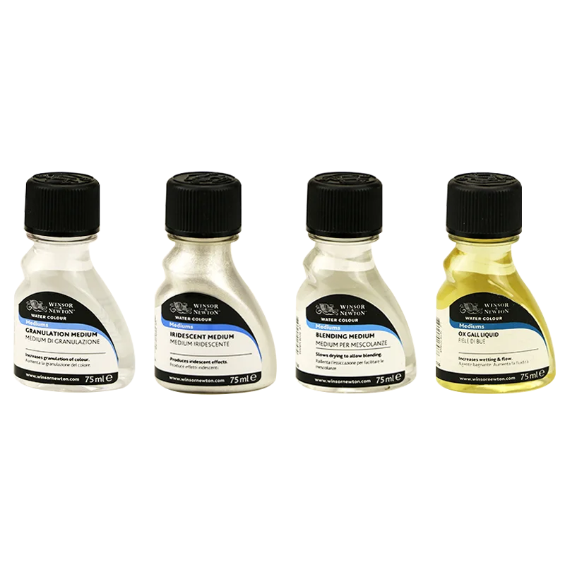 Акварельная краска Winsor Newton средний художественный маскирующий жидкий Радужный