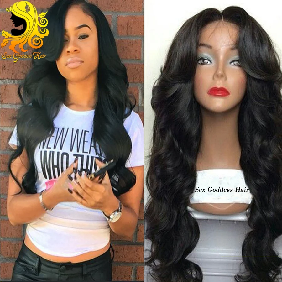 Indian Virgin Hair Wigs Full Lace Human Hair Wigs For Black Women Body Wave Indian Hair Full