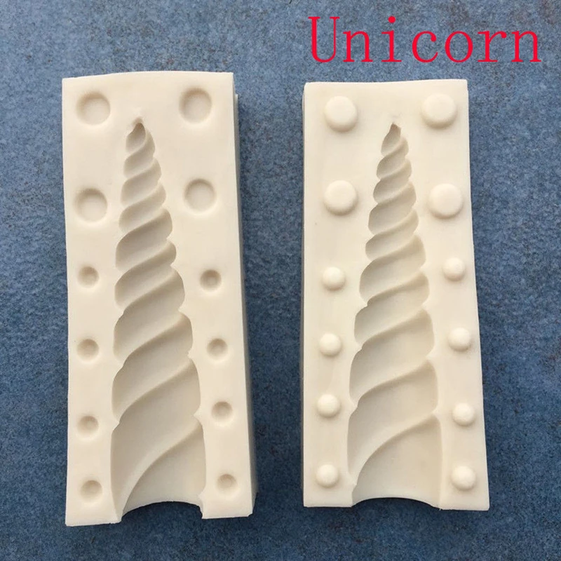 3D Unicorn Baby Birthday Silicone Cake Mold Fondant Sugarcraft Mould Baking Tool