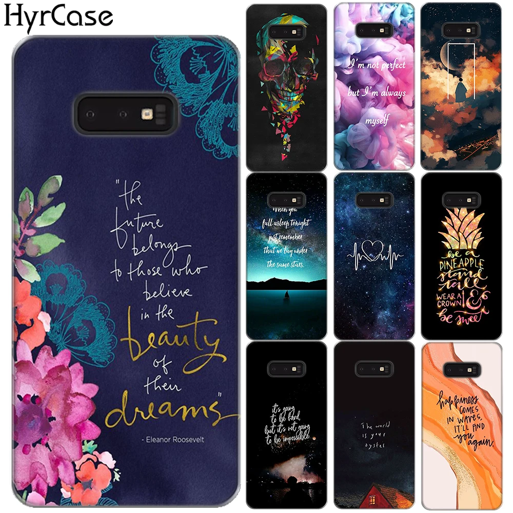 Мягкий чехол из ТПУ с изображением цветов кота ананаса для Samsung Galaxy S10 Lite Plus