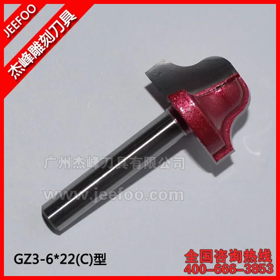 

6*22 (C) CNC woodworking router bits end mill/CNC router wood flower bits /flower bits