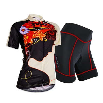 Женская одежда для велоспорта, профессиональная гелевая Накладка для горного велосипеда, комплект одежды для женщин, летний комплект одежды для велоспорта из Джерси, облегающий костюм - Цвет: COLOR 11