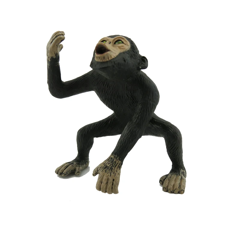 Simulated Lifelike Gorilla Powerful Simulation World Wildlife Animal