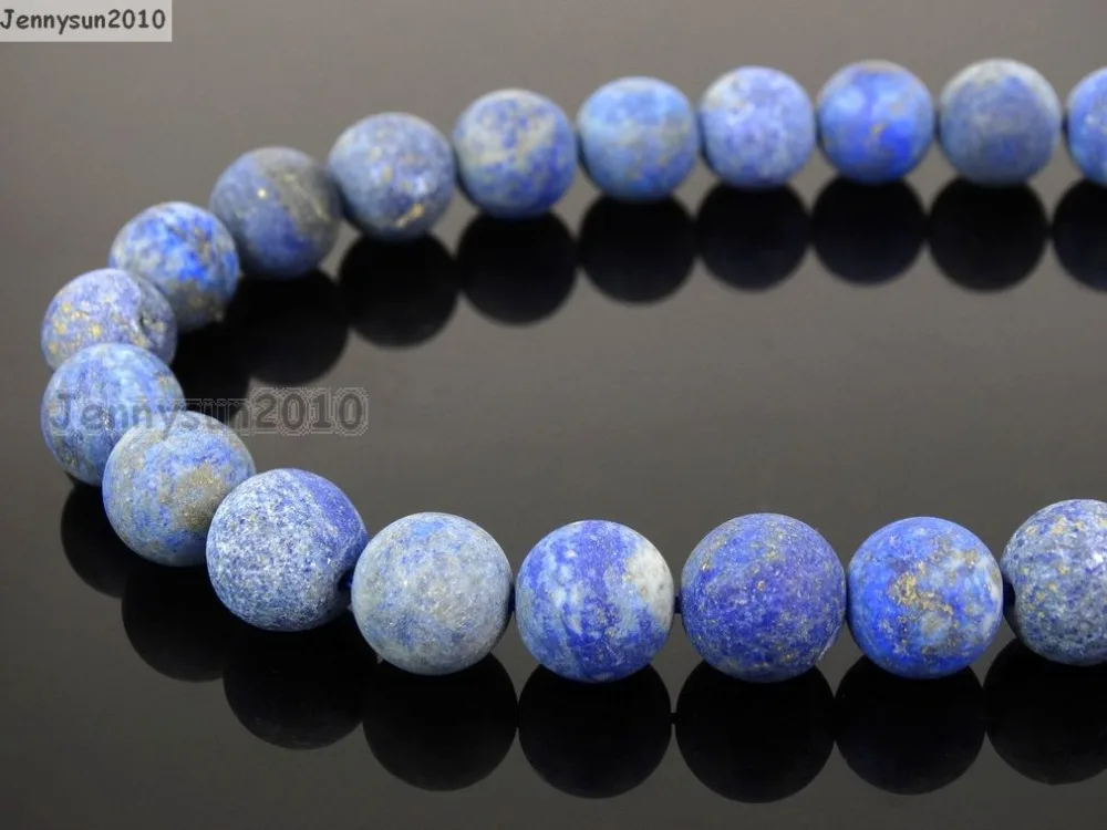 8MM AZURA LAPIS LAZULI GEMSTONE AB BLUE ROUND 8MM LOOSE BEADS 15.5/"