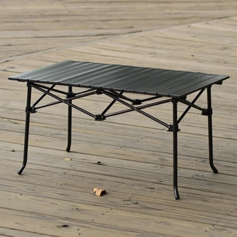  Outdoor Folding Table Chair Camping Aluminium Alloy Picnic Table Waterproof Ultra-light Durable Fol
