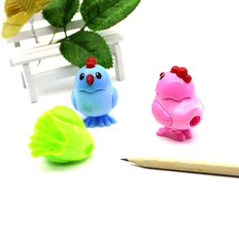 

Creative student pencil sharpener cute cartoon manual pencil sharpener high quality chicken pencil sharpener school stationery