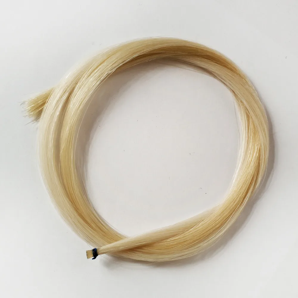 

5 Packs AAA Mongolia Stallion Bow Hair 32'' 82cm 6g for One Violin Bow Making 0.17MM Thickness